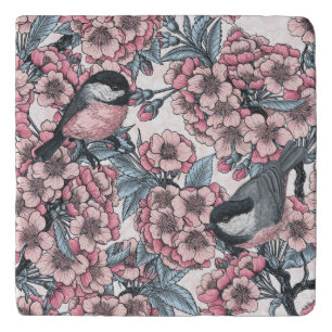 Cherry garden trivet