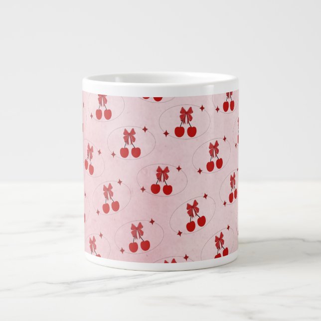 Cherry Giant Coffee Mug (Front)