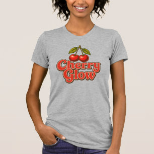 Cherry Glow Retro Vintage Cherry Graphic T-Shirt
