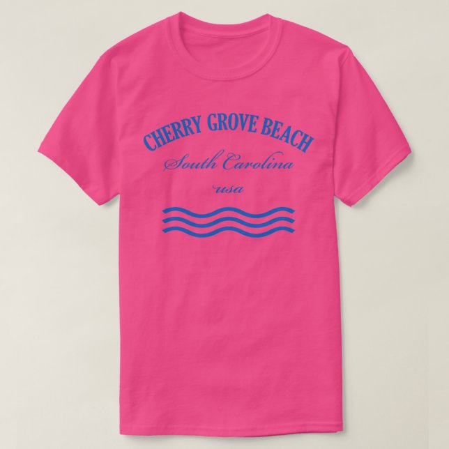 Cherry Grove Beach T-Shirt (Design Front)