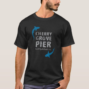 Cherry Grove Pier North Myrtle Beach S C Fish Shar T-Shirt