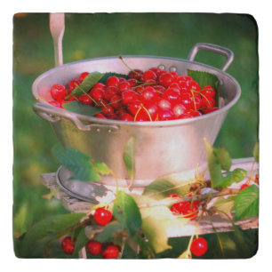 Cherry harvest,Cottage garden Rosalinde Trivet