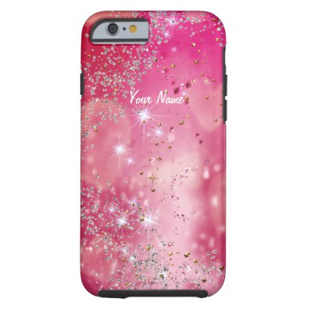 Cherry Heart Sparkle - Tough Iphone 6 Case