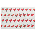 Cherry Hearts Fabric
