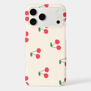 Cherry Hearts for teen Girls iPhone 17 Pro Max Case