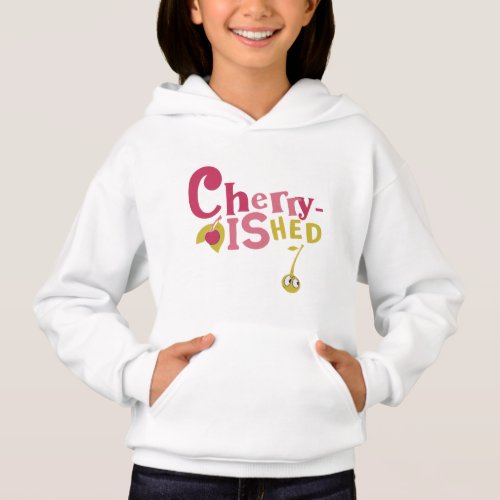 Cherry ished hoodie