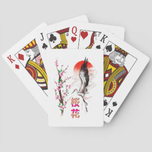 Cherry Japan Pastel Sakura Poker Cards