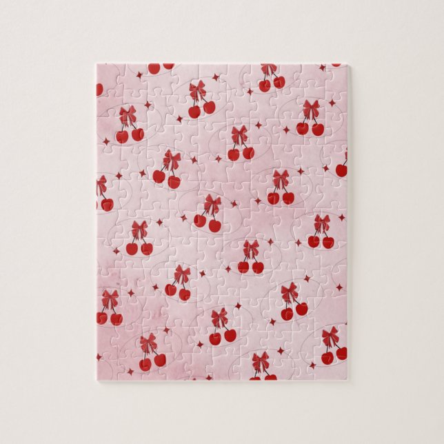 Cherry Jigsaw Puzzle (Vertical)