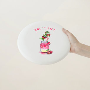 Cherry Juice Cool Drink Frisbee - Custom Text