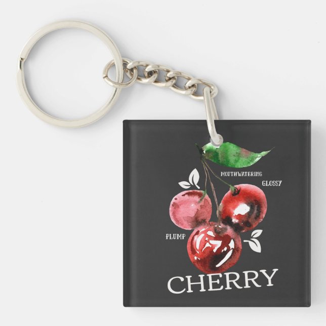 Cherry Keychain (Front)