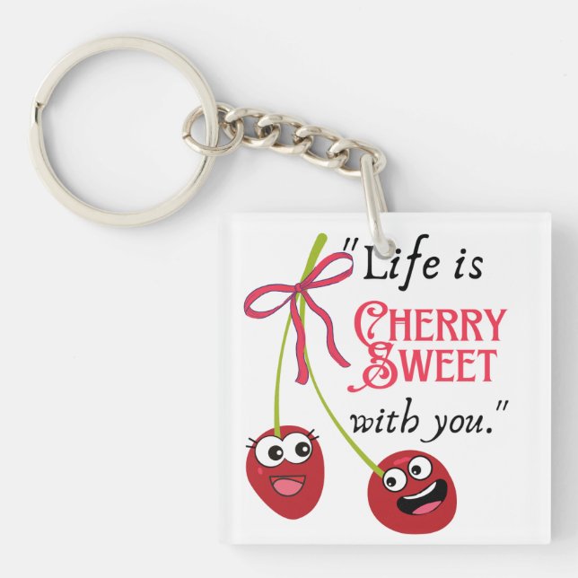CHERRY  KEYCHAIN (Front)