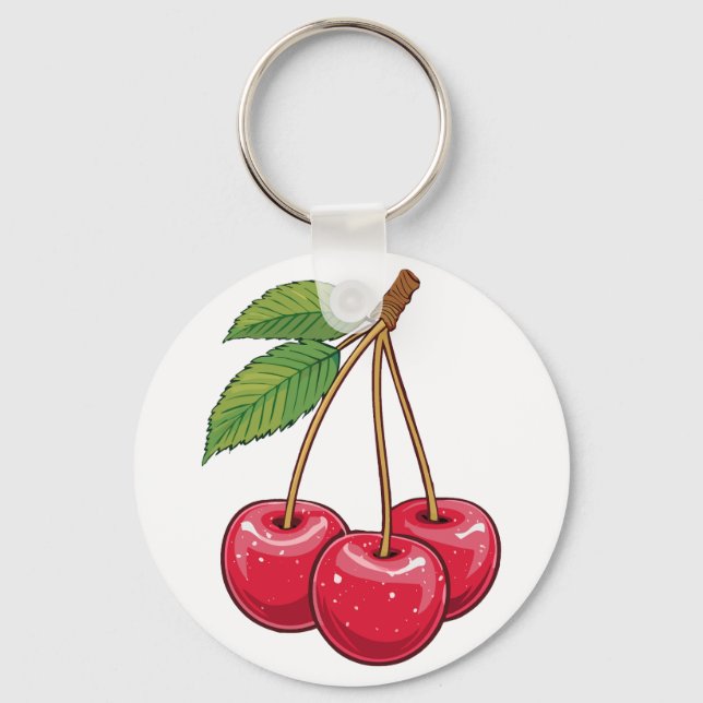 Cherry Keychain (Front)