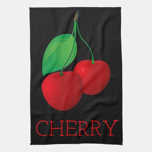 Cherry Kitchen Towel (Vertical)