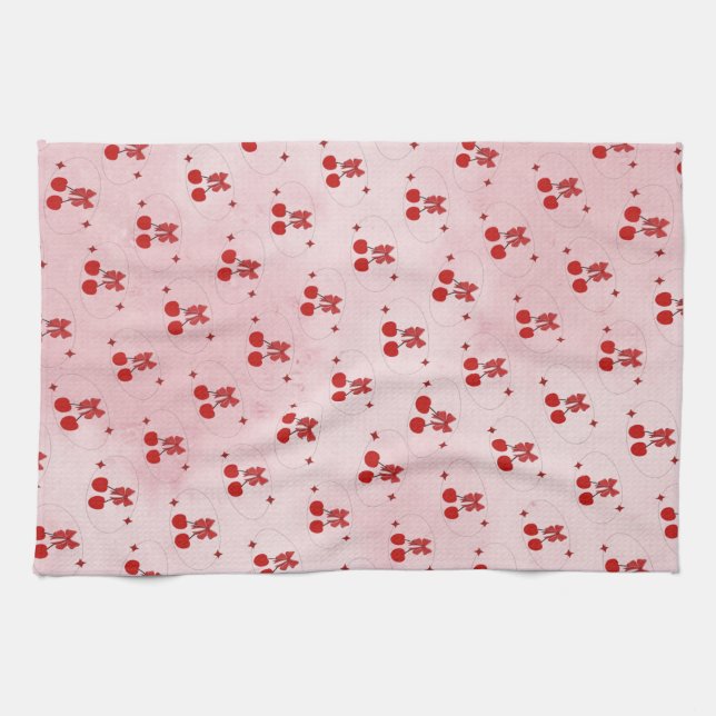 Cherry Kitchen Towel (Horizontal)