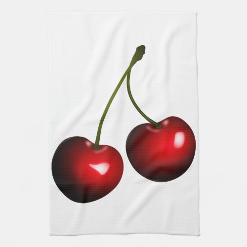 Cherry Kitchen Towel _ Your Colors