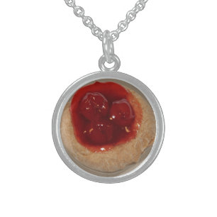 Cherry Kolache necklace