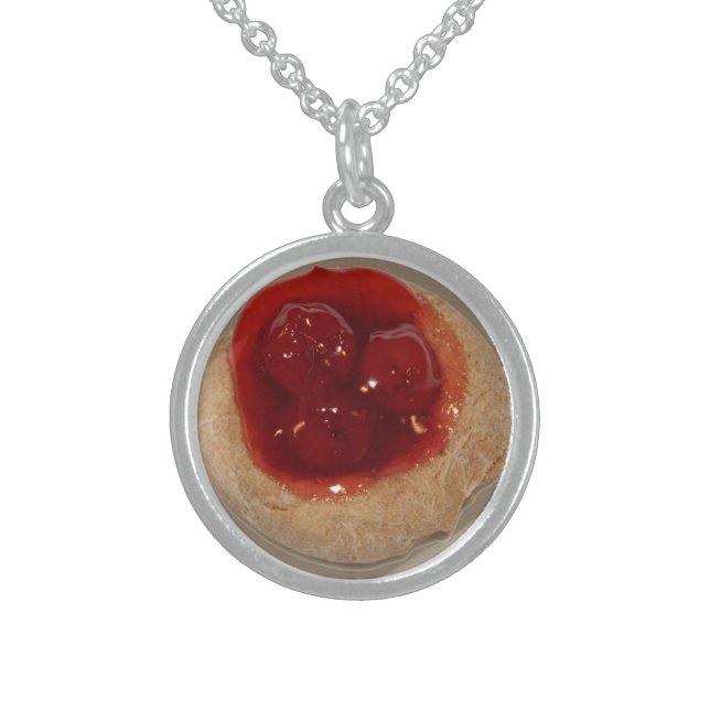 Cherry Kolache necklace (Front)