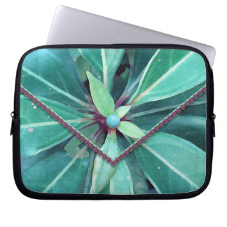 Cherry Leaves Clutch Laptop Sleeve