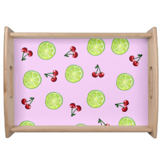 Cherry Limeade Serving Tray