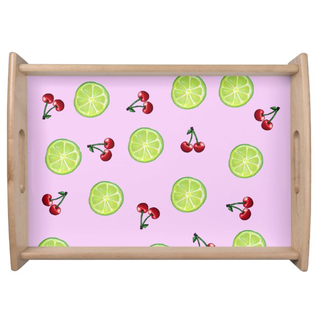 Cherry Limeade Serving Tray (Front)