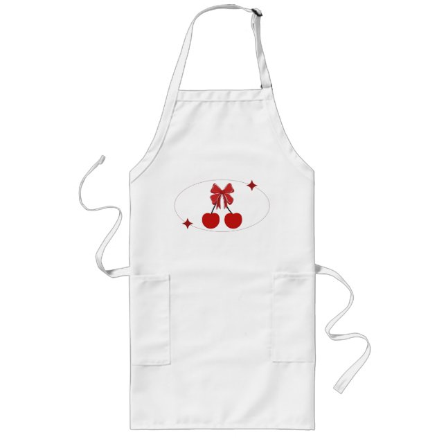 Cherry Long Apron (Front)