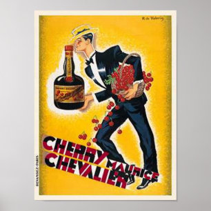 Cherry Maurice Chevalier Poster