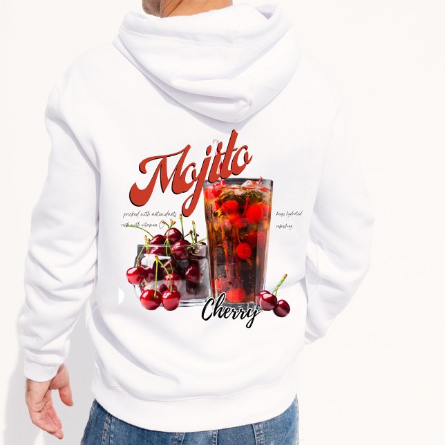 Cherry Mojito Foodie Vibe  Hoodie (Creator Uploaded)
