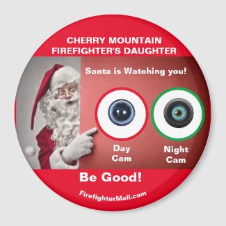 CHERRY MOUNTAIN FIREFIGHTER'S DAUGHTER MAGNET