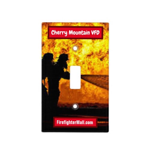 Cherry Mountain VFD Light Switch Cover
