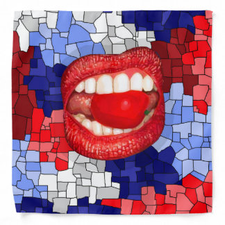 Cherry Mouth Bandana