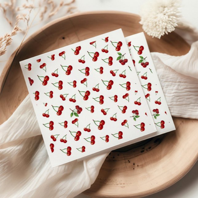 Cherry  napkins (Creator Uploaded)