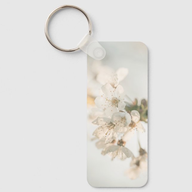Cherry Nature Photo Keychain (Front)
