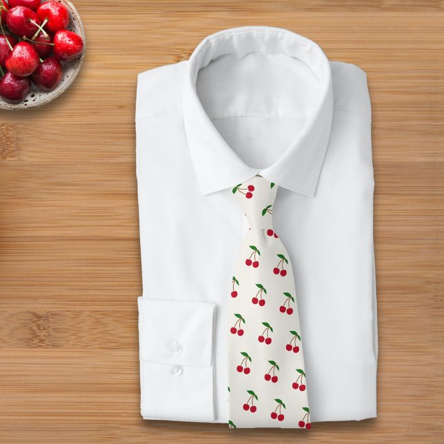 Cherry Neck Tie (Cherry Neck Tie)