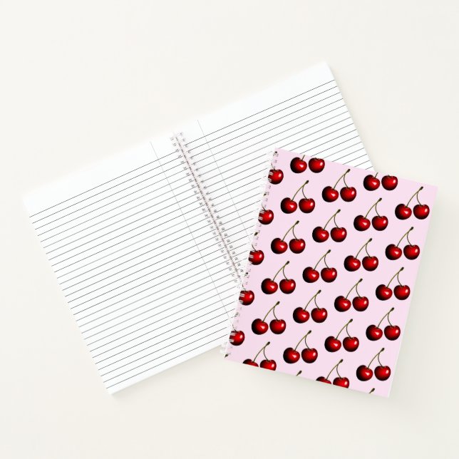 Cherry Notebook - Custom Colors (Inside)