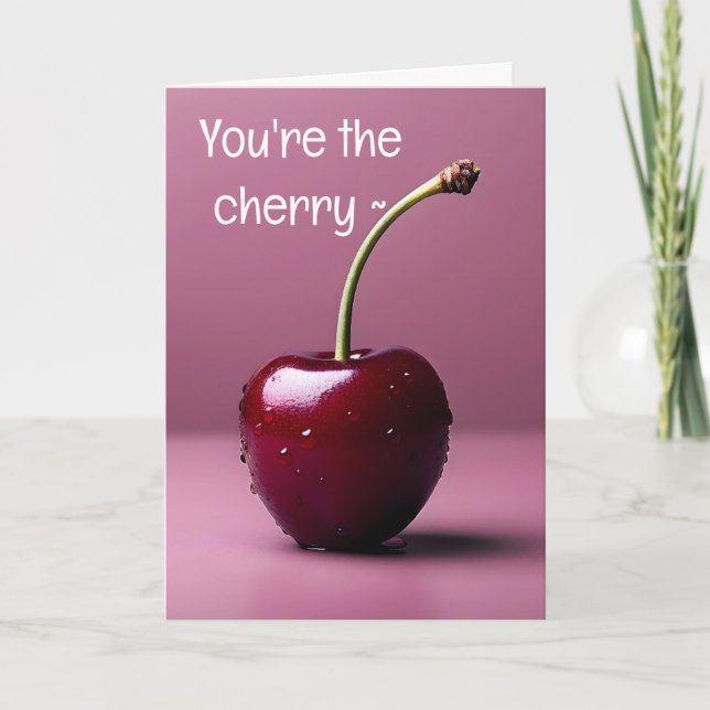CHERRY ON TOP ALL-OCCASION CARD (Front)