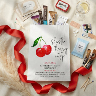 Cherry On Top 🍒 Bachelorette Party Recovery Kit Favor Bag