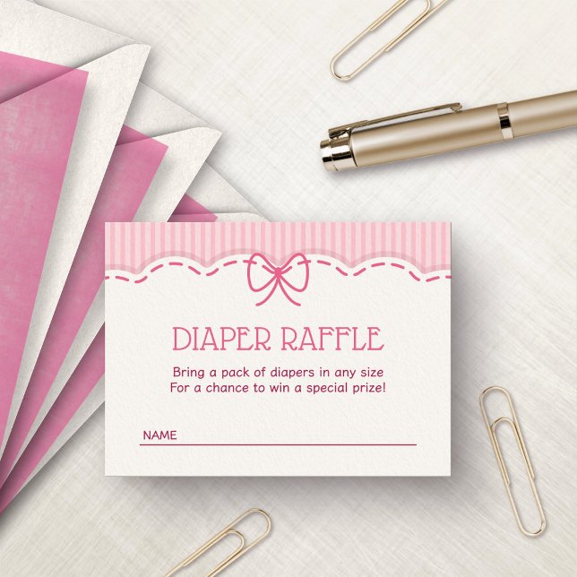 Cherry On Top Diaper Raffle Enclosure Card (Creator Uploaded)