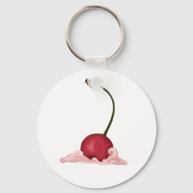 Cherry on top  Keychain (Front)