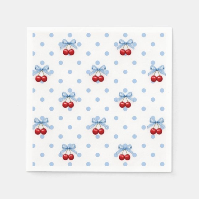 Cherry on Top Napkins (Front)