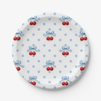 Cherry on Top Paper Plates
