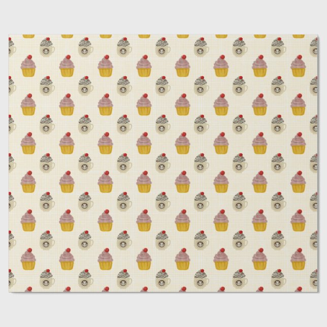 Cherry On Top Wrapping Paper (Flat)