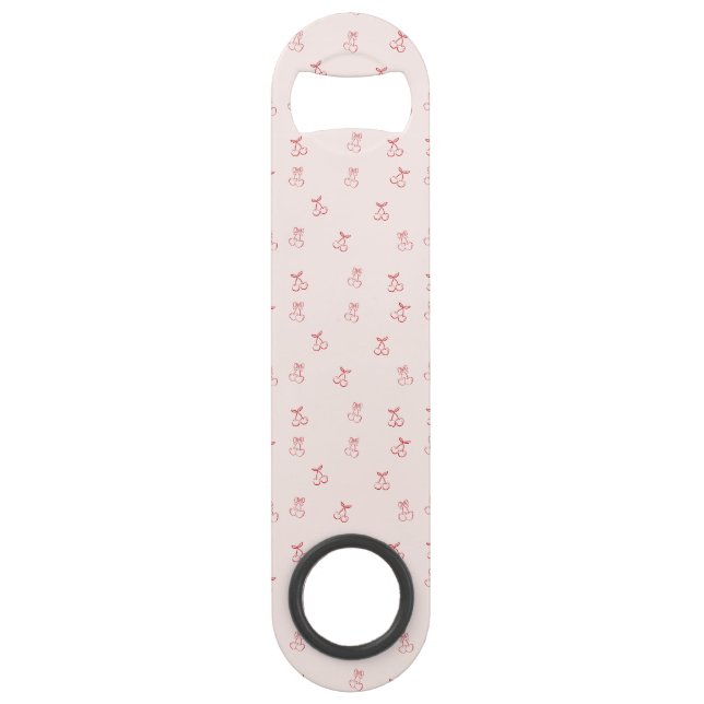 Cherry Outline Minimalism Bar Key (Front)