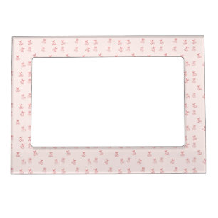 Cherry Outline Minimalism Magnetic Frame