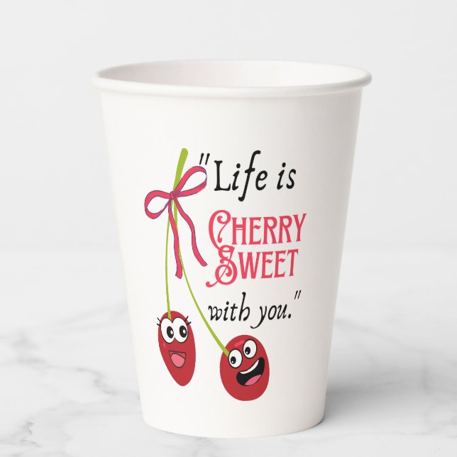 CHERRY  PAPER CUPS (Front)