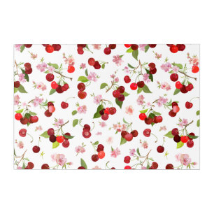 Cherry Pattern 1 Acrylic Print