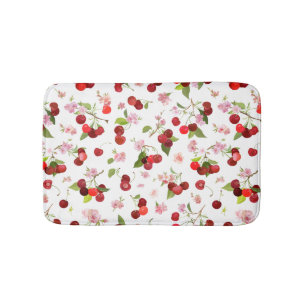 Cherry Pattern 1 Bath Mat