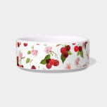 Cherry Pattern 1 Bowl<br><div class="desc">Celebrate a charming cherry pattern design that brings a splash of cheerful style to your home or garden. Ideal for lovers of fruit motifs, vintage-inspired artwork and bold nature décor. Whether indoors or outdoors, this design adds personality to your space and makes a thoughtful gift for friends or family. Suitable...</div>