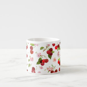 Cherry Pattern 1 Espresso Cup