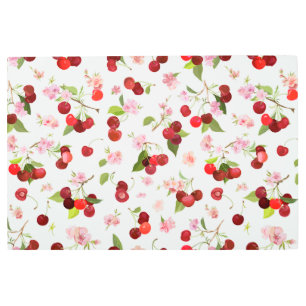 Cherry Pattern 1 Metal Print