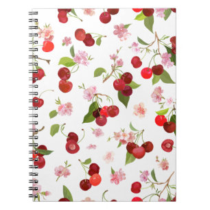 Cherry Pattern 1 Notebook